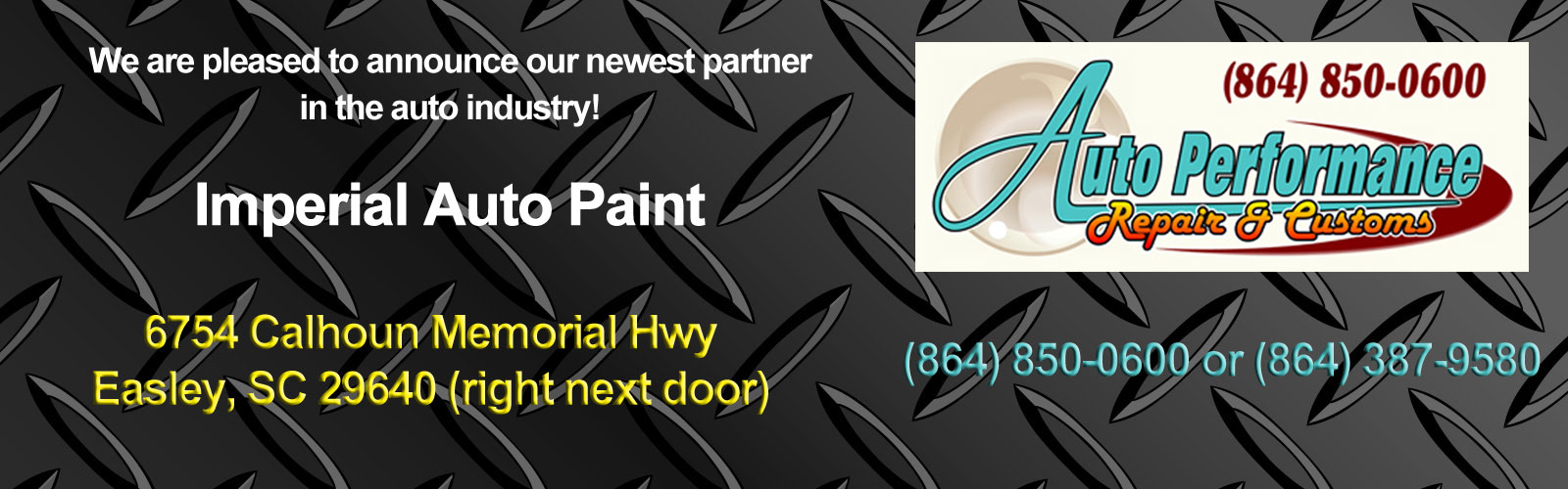 Auto Repair, Easley SC Auto Performance Repair & Customs